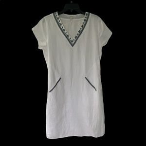 Garnett Hill 100 percent linen dress